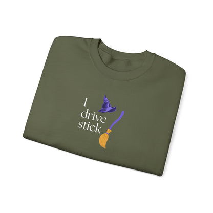 UNISEX Sweatshirt — “I Drive Stick”