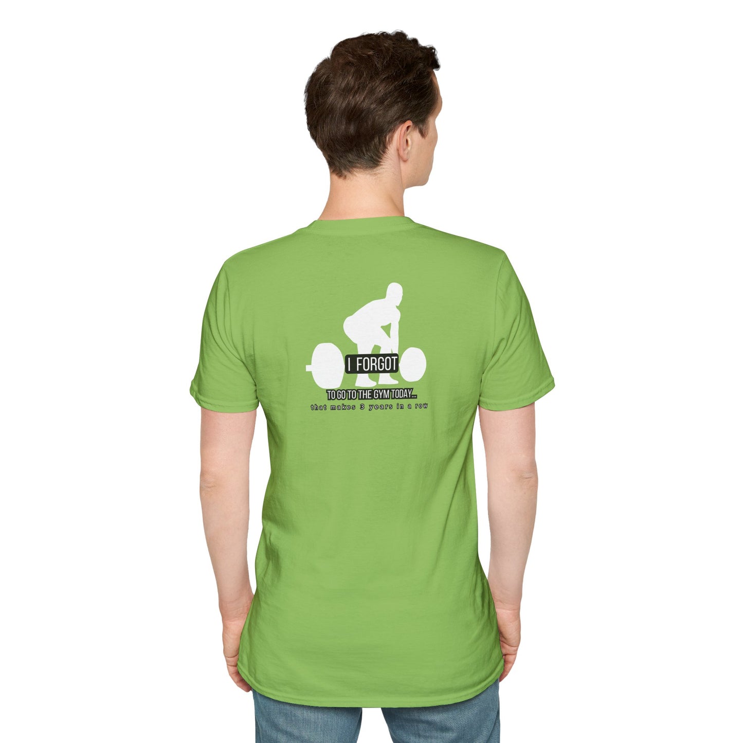 Weightlifting Graphic T-Shirt — "I Forgot"