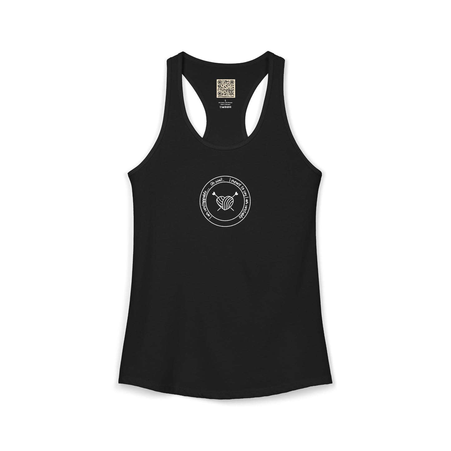 Women's Ideal Racerback Tank - "I'm unstoppable... "