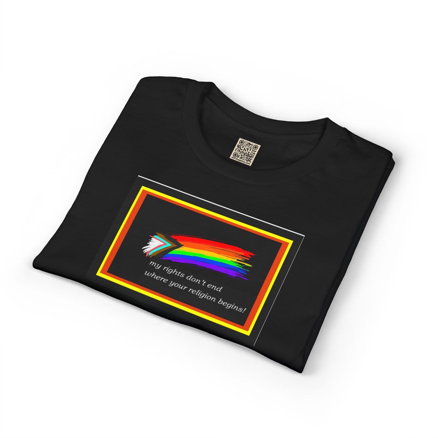 LGBTQ+ Rainbow - My Rights Don't End...