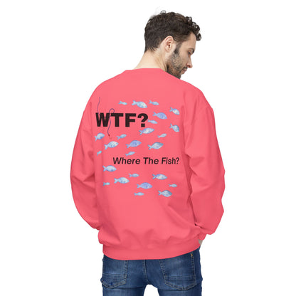 UNISEX Sweatshirt — "WTF?... "