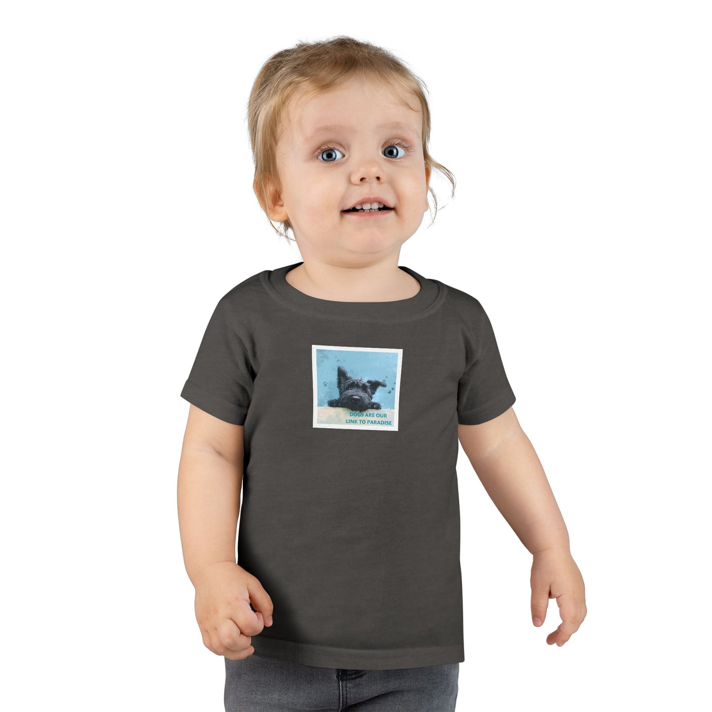 Toddler T-Shirt — "Dogs Are Our Link... "    Size 2T - 6T