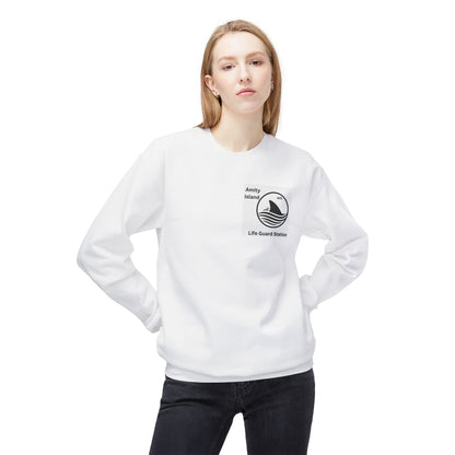 UNISEX Sweatshirt - "AMITY ISLAND LIFE GUARD... "