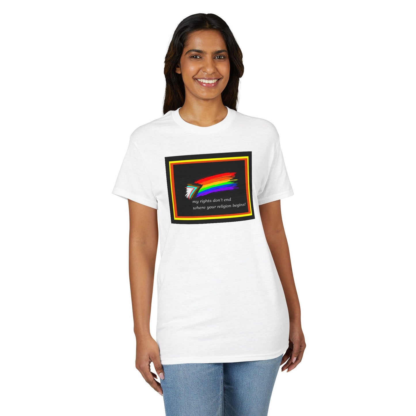 LGBTQ+ Rainbow - My Rights Don't End...