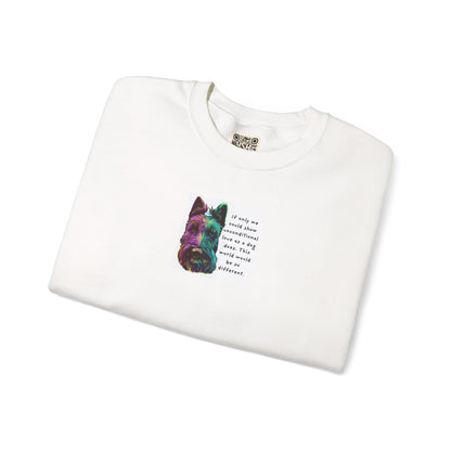 Scottish Terrier Sweatshirt - "If only we could... "