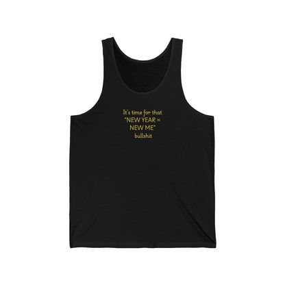 Ladies Tank Top — "New Year = New Me"