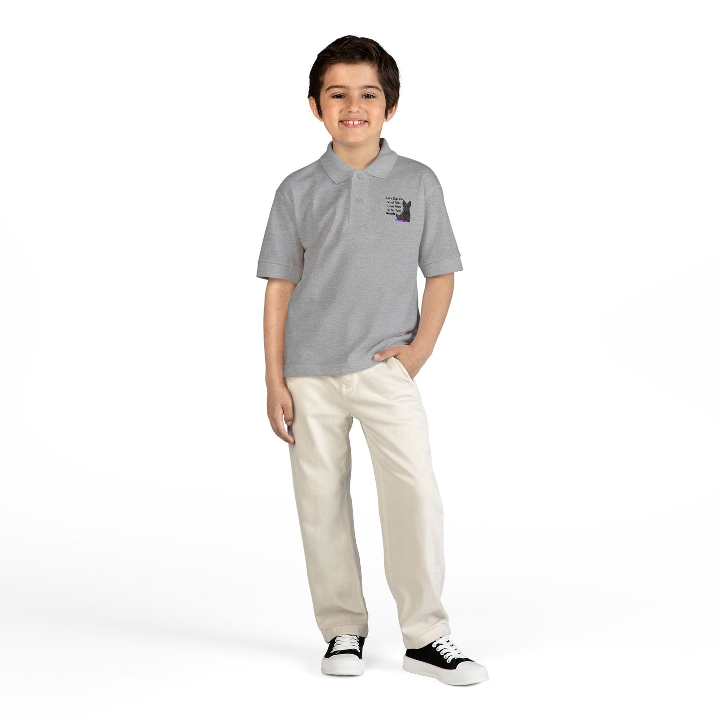 Youth Polo Shirt — "Let's Skip The... "    S - XL