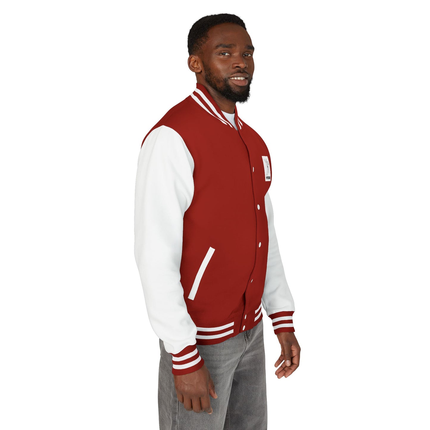 Pitcher Varsity Letterman Jacket - Retro Baseball Team Jacket