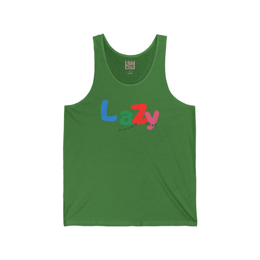 UNISEX Tank Top — "LAZY..."