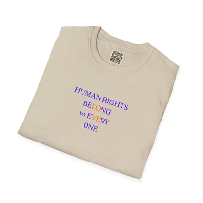 UNISEX T-Shirt — "Human Rights... "