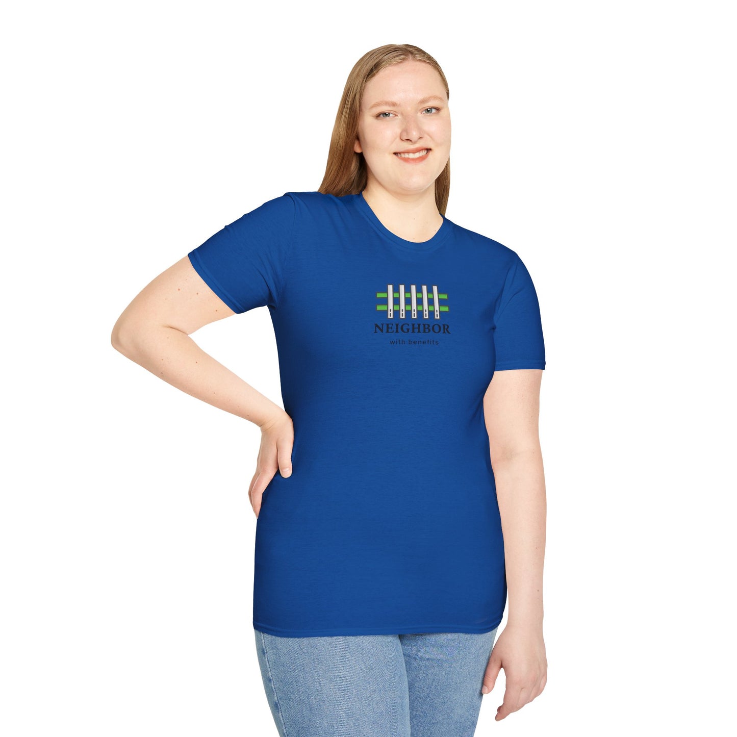 T-Shirt — "Neighbor with Benefits"