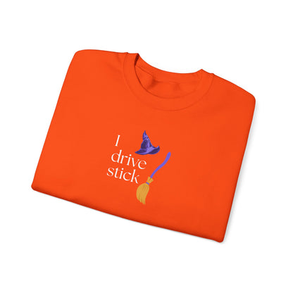 UNISEX Sweatshirt — “I Drive Stick”