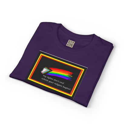 LGBTQ+ Rainbow - My Rights Don't End...