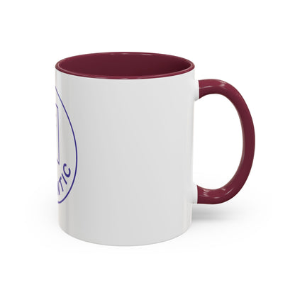 Authentic Logo Coffee Mug – 'Authentic' Purple Badge Ceramic Mug (11oz/15oz)