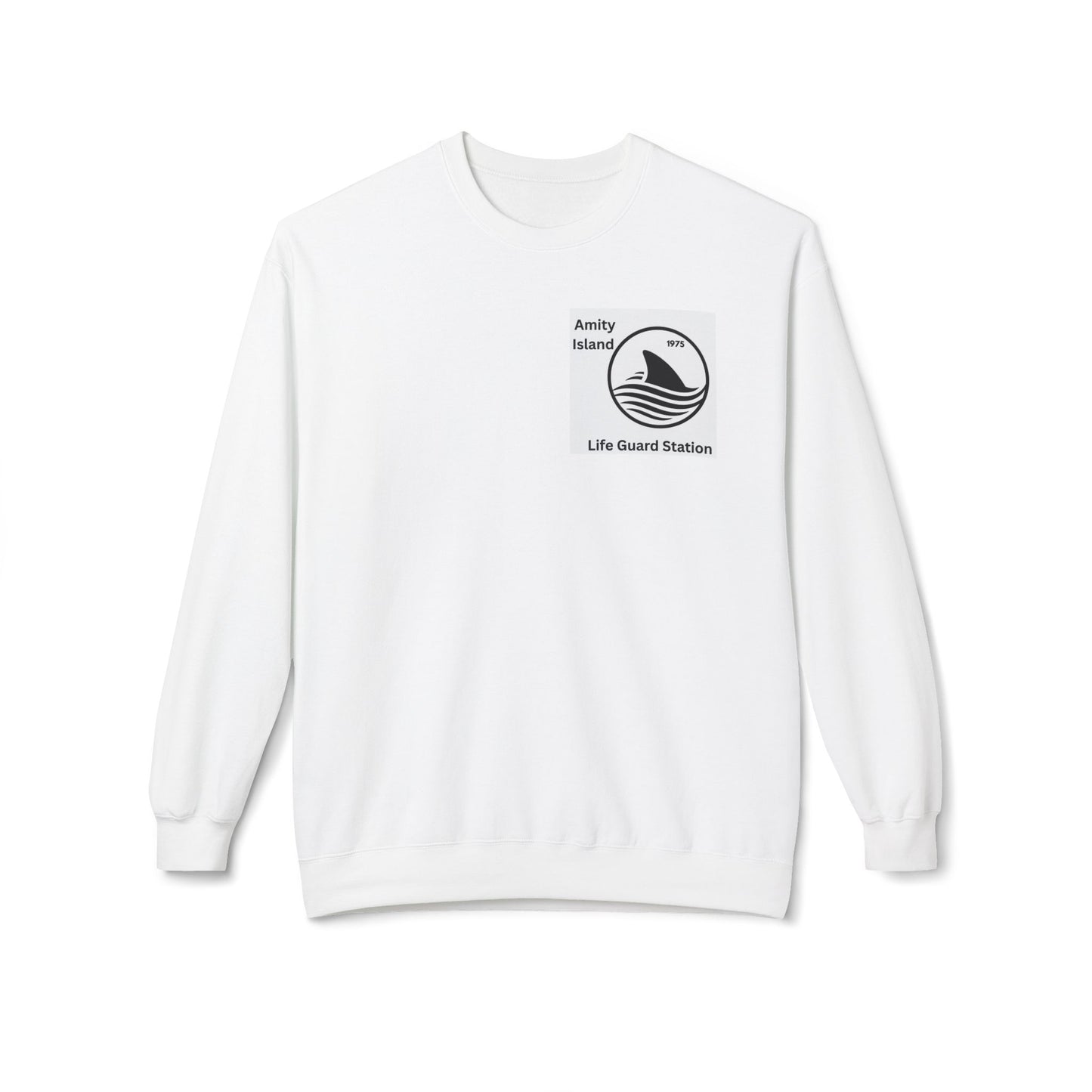 UNISEX Sweatshirt - "AMITY ISLAND LIFE GUARD... "