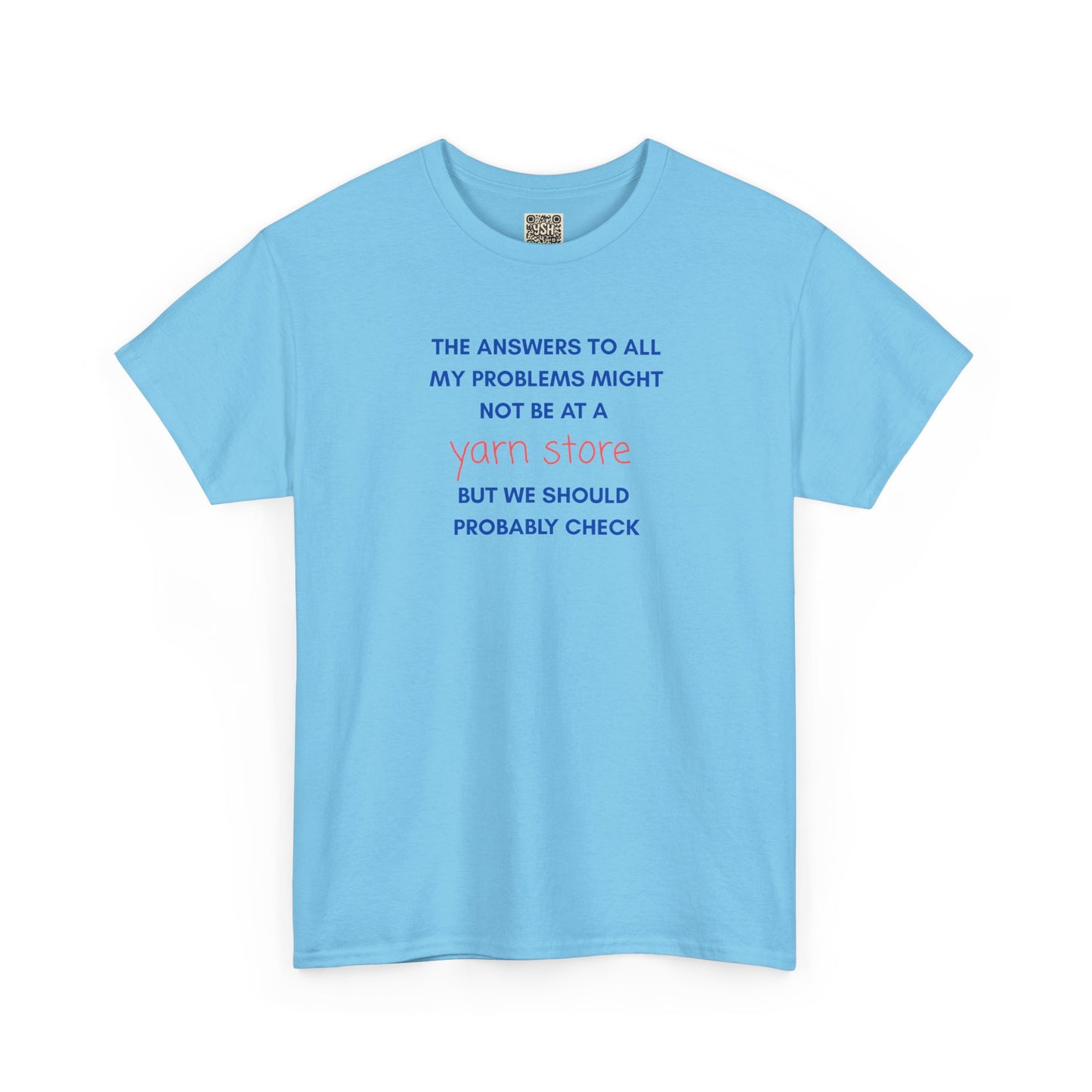 T-Shirt — “YARN STORE... "