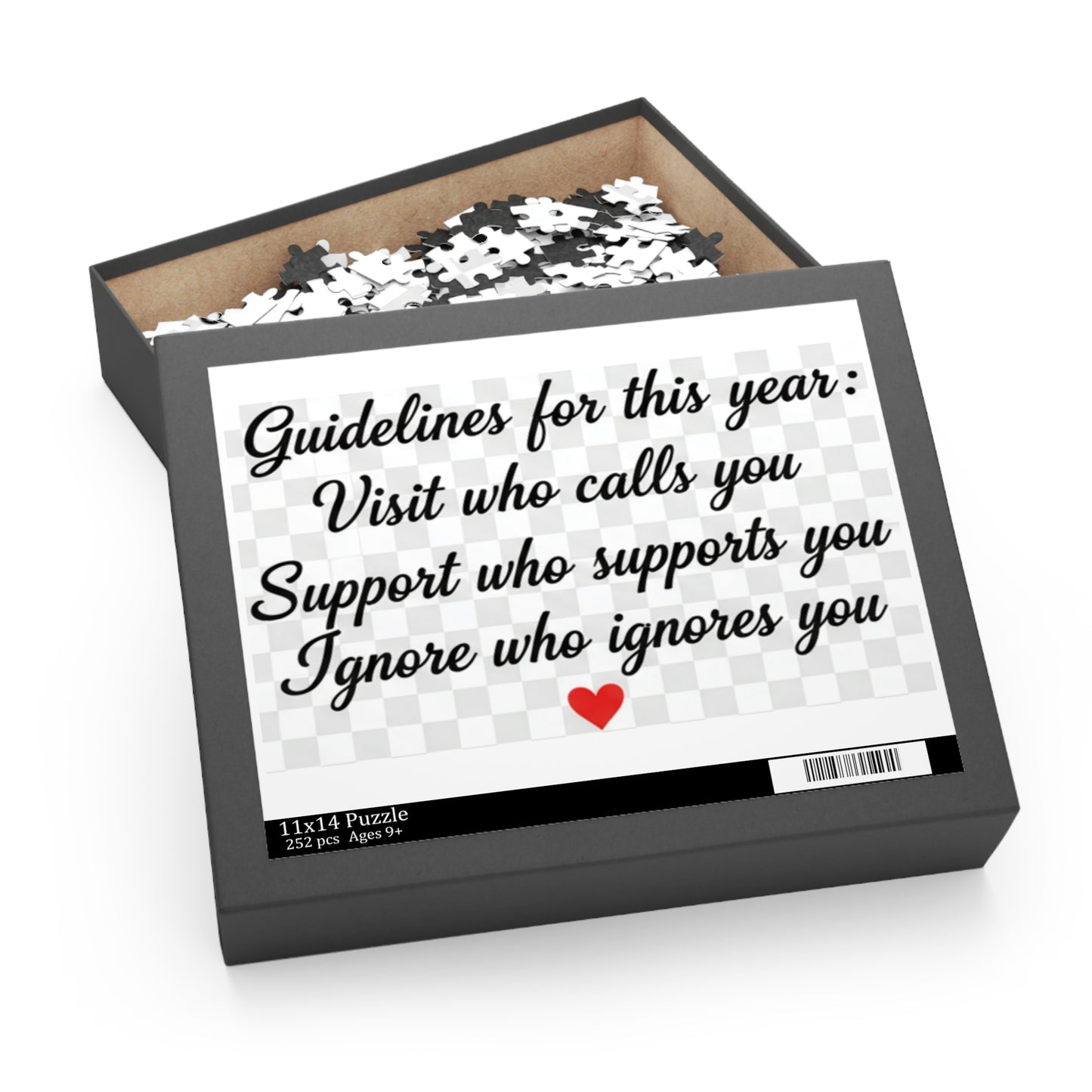 Puzzle – "Guidelines for This Year: Visit ."