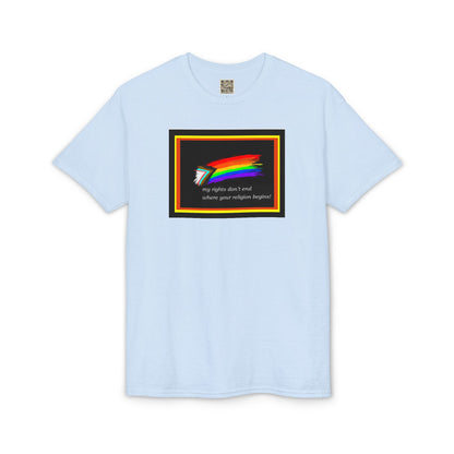 LGBTQ+ Rainbow - My Rights Don't End...