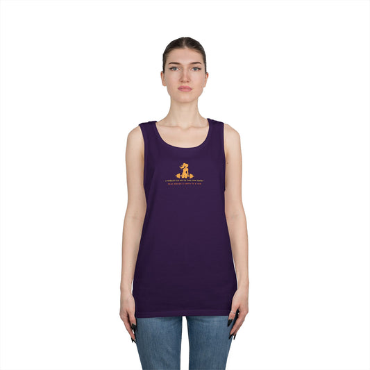 Tank Top — "I FORGOT TO GO TO... "