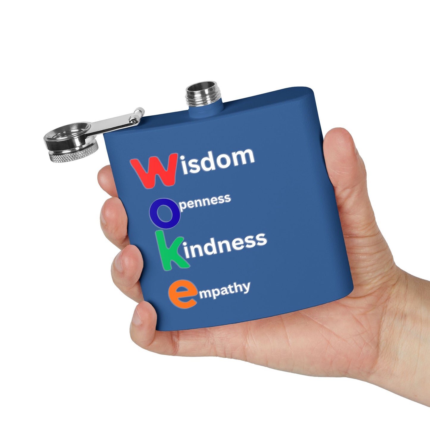 Woke Steel Flask — 6oz