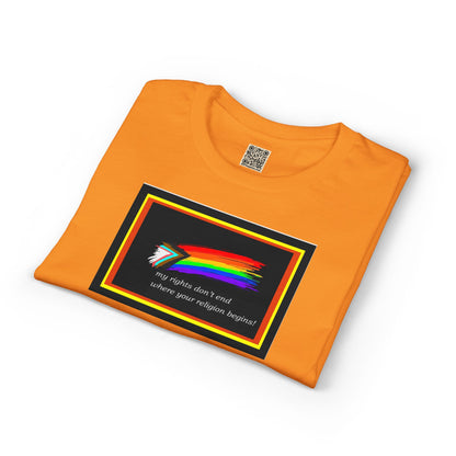LGBTQ+ Rainbow - My Rights Don't End...