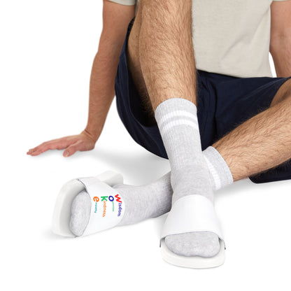 Men's Slide Sandals — "WOKE"
