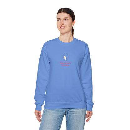 LADY'S SWEATSHIRT -  'Maybe I Want To Look Cheap'