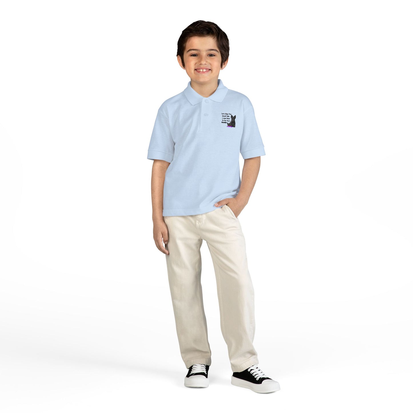 Youth Polo Shirt — "Let's Skip The... "    S - XL