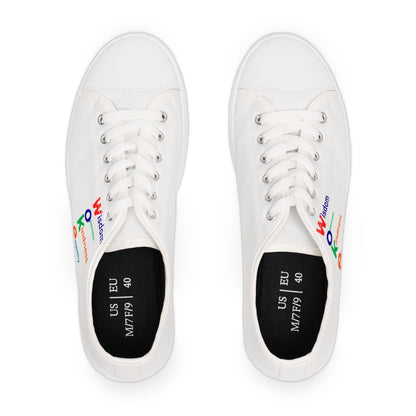 Low Top Sneakers — "WOKE"