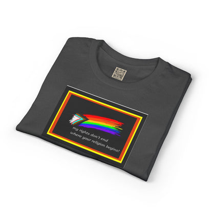 LGBTQ+ Rainbow - My Rights Don't End...