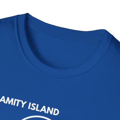 UNISEX T-Shirt — "AMITY ISLAND ... "