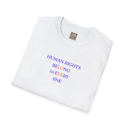 UNISEX T-Shirt — "Human Rights... "