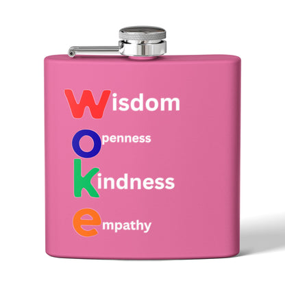 Woke Steel Flask — 6oz