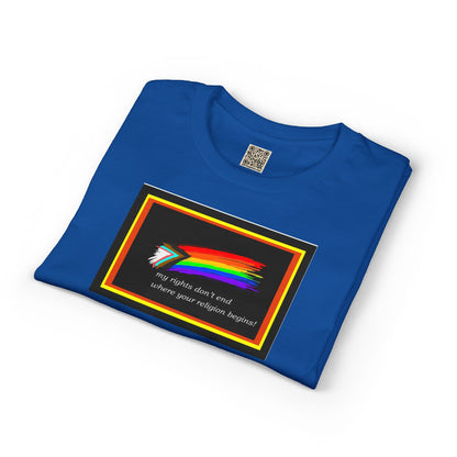 LGBTQ+ Rainbow - My Rights Don't End...