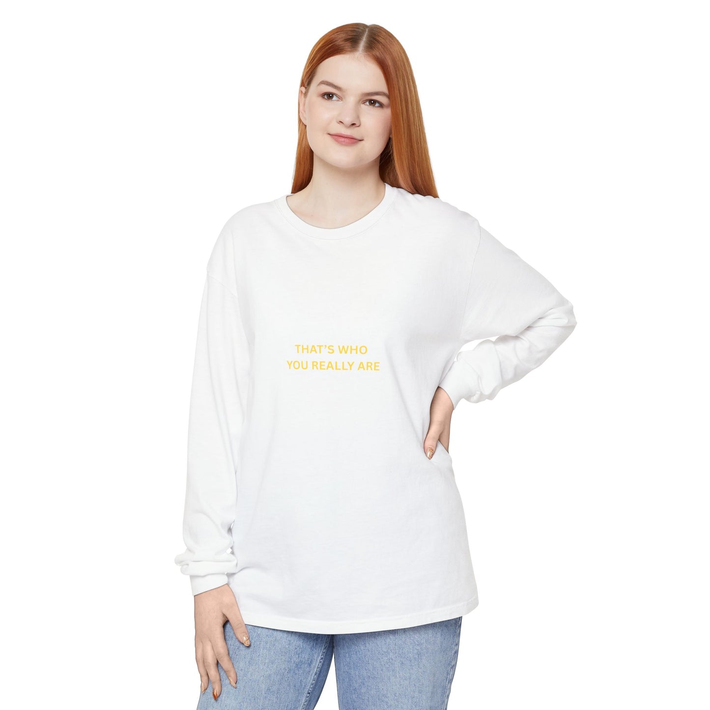 UNISEX Long Sleeve T-Shirt — "CLOSE YOUR EYES..."