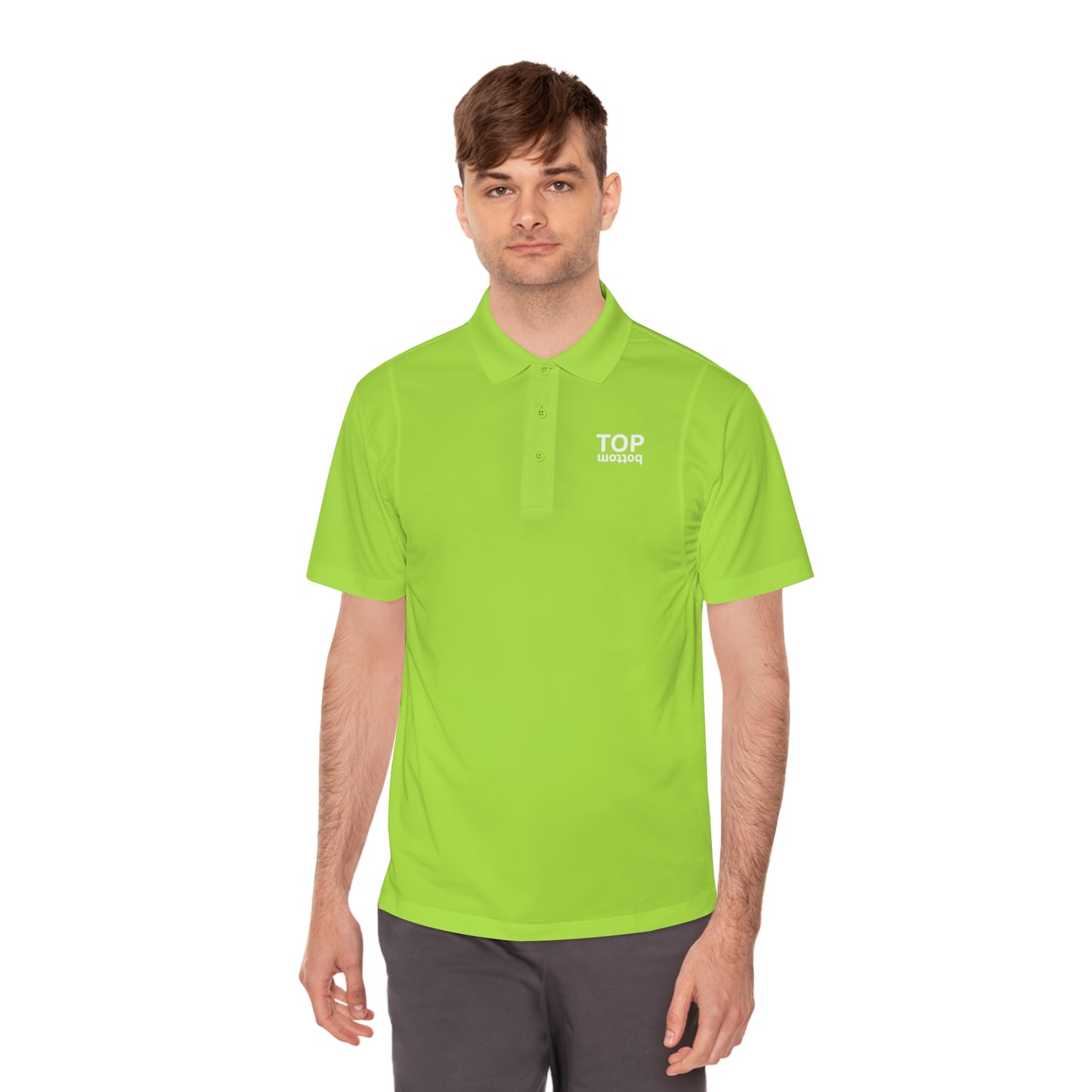 Men's Sport Polo — TOP bottom