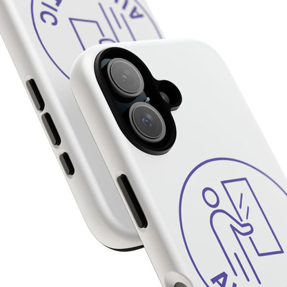 Authentic Badge Tough Phone Case — Minimalist Security Icon iPhone Cover