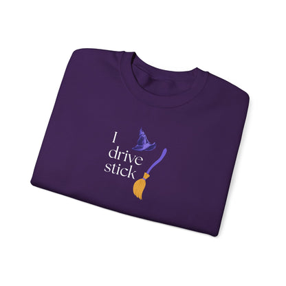 UNISEX Sweatshirt — “I Drive Stick”