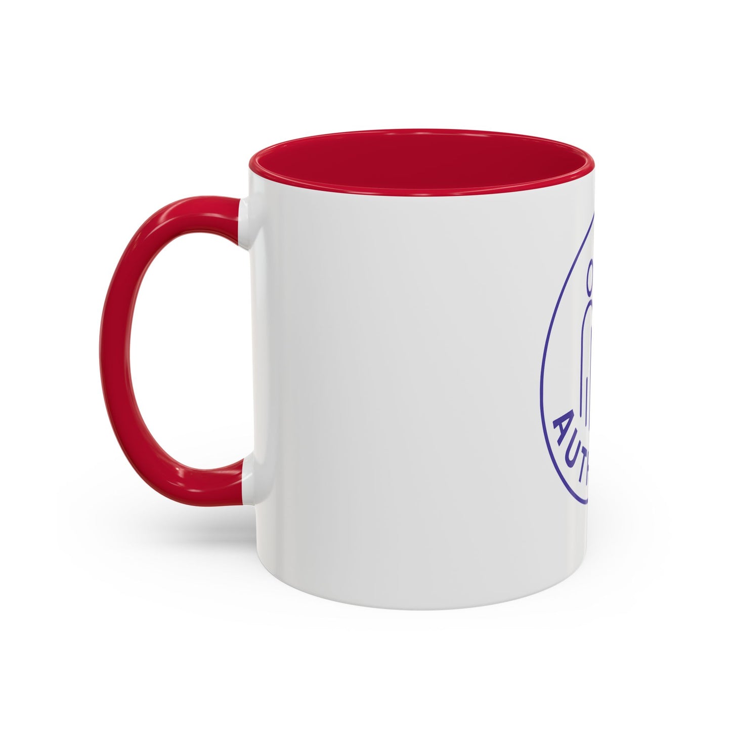 Authentic Logo Coffee Mug – 'Authentic' Purple Badge Ceramic Mug (11oz/15oz)