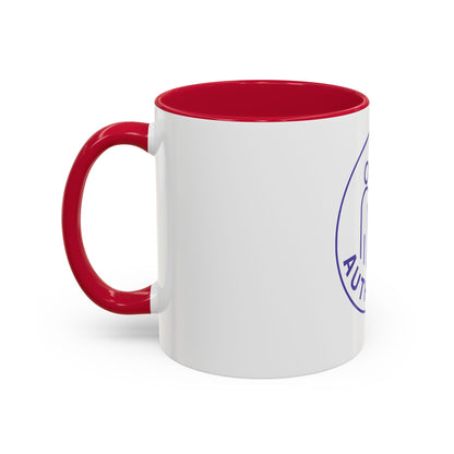 Authentic Logo Coffee Mug – 'Authentic' Purple Badge Ceramic Mug (11oz/15oz)