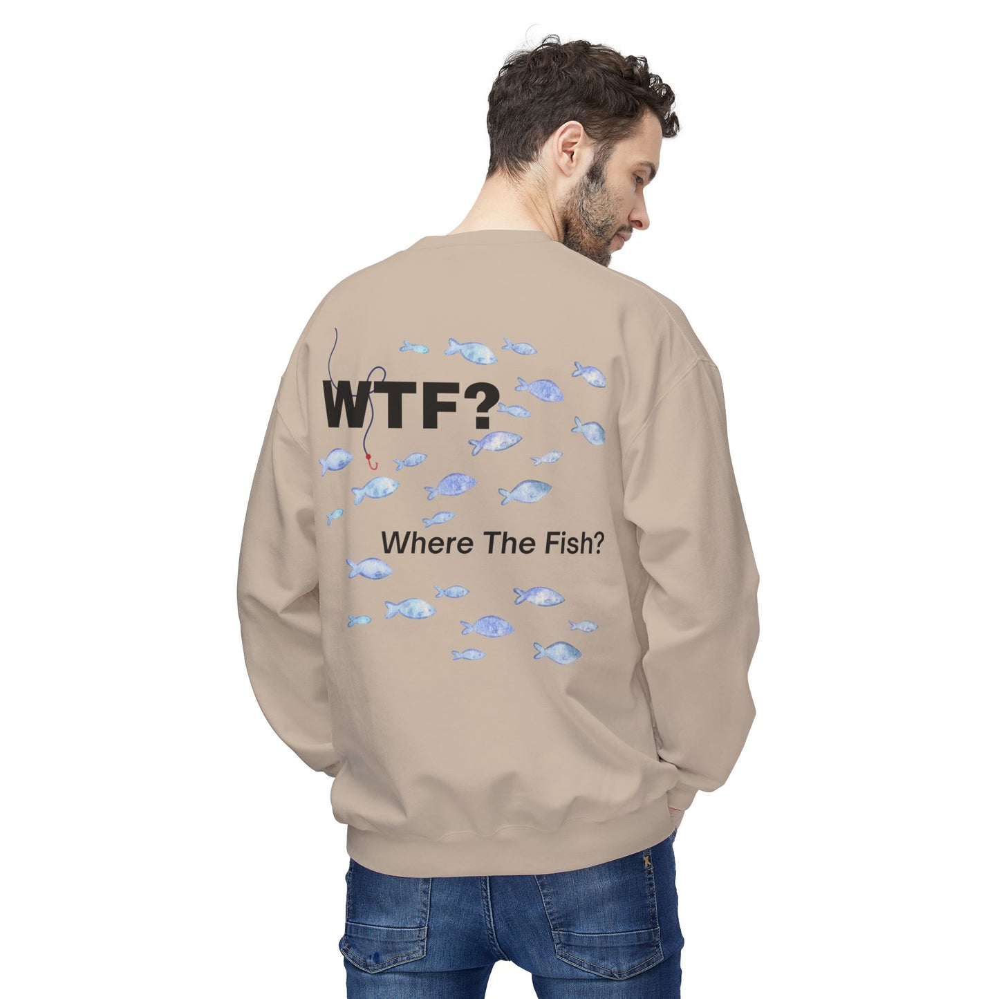 UNISEX Sweatshirt — "WTF?... "