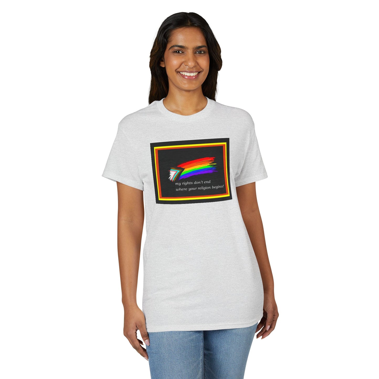 LGBTQ+ Rainbow - My Rights Don't End...