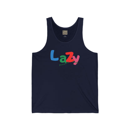 UNISEX Tank Top — "LAZY..."