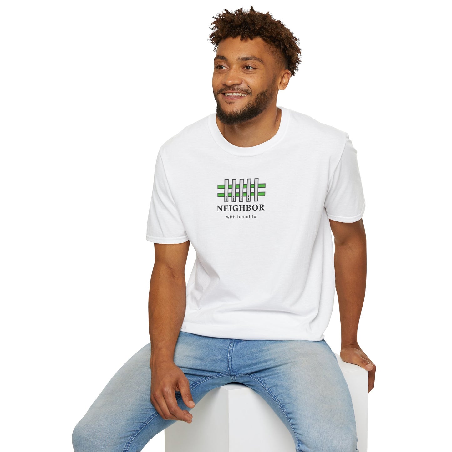 T-Shirt — "Neighbor with Benefits"