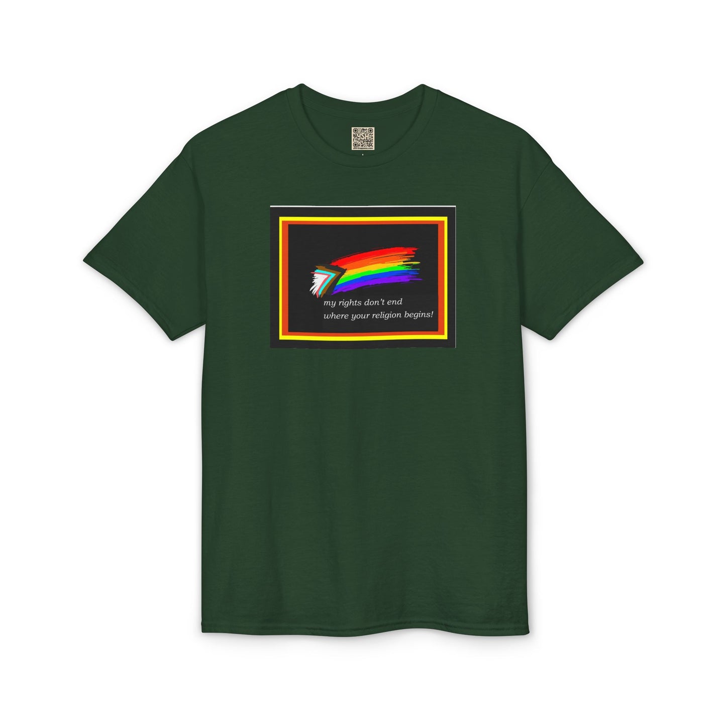 LGBTQ+ Rainbow - My Rights Don't End...