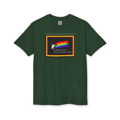 LGBTQ+ Rainbow - My Rights Don't End...