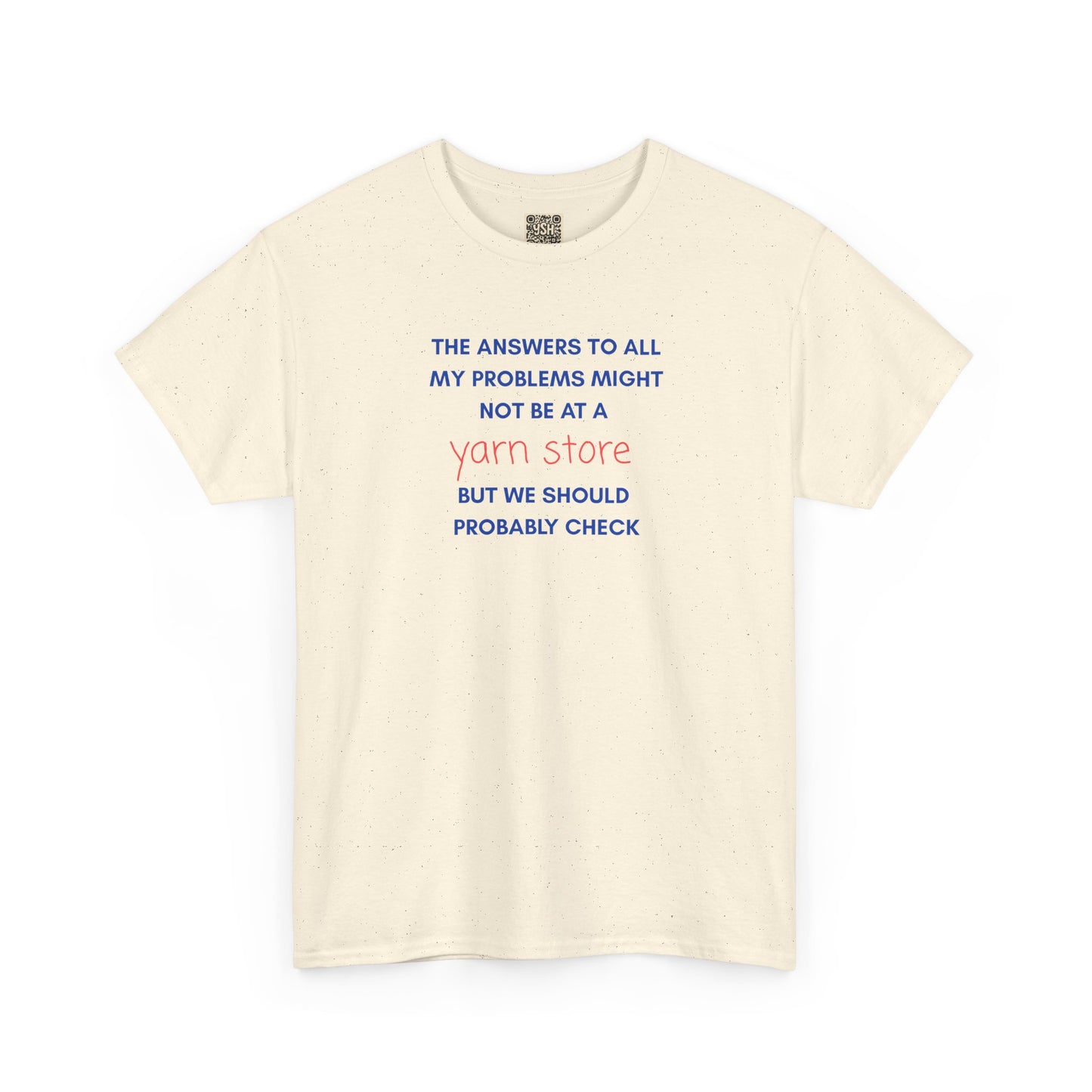 T-Shirt — “YARN STORE... "
