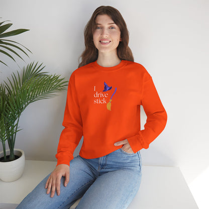 UNISEX Sweatshirt — “I Drive Stick”