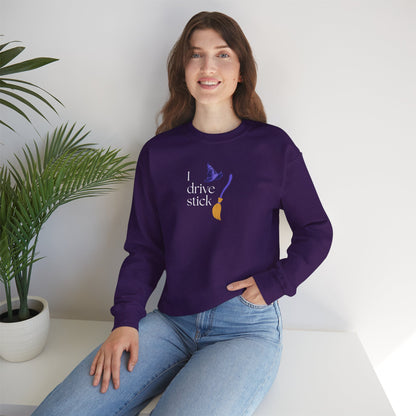 UNISEX Sweatshirt — “I Drive Stick”