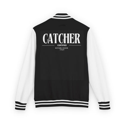 Catcher Letterman Jacket — Vintage Baseball Varsity Jacket